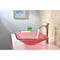 Anzzi Nono Deco-Glass Vessel Sink in Lustrous Translucent Red LS-AZ8110 - alternate 10